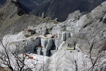Marmor Marmorbruch Carrara