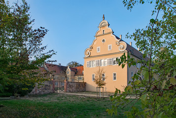 Fototapeta na wymiar Jagdschloss Kranichstein, Darmstadt, Hessen, Deutschland 