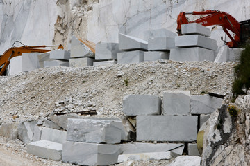 Marmor Marmorbruch Carrara
