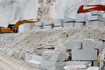 Marmor Marmorbruch Carrara