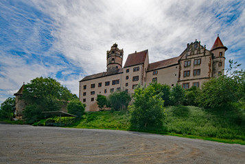 Fototapeta na wymiar Burg Ronneburg, Main-Kinzig-Kreis, Hessen, Deutschland 