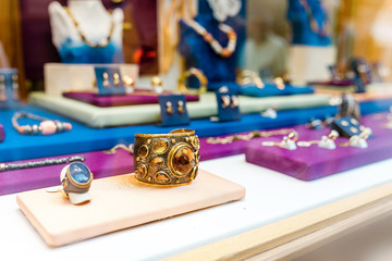 Jewelry vintage bracelets and rings for sale at the shop