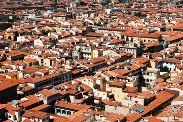 Vista aérea de Florencia