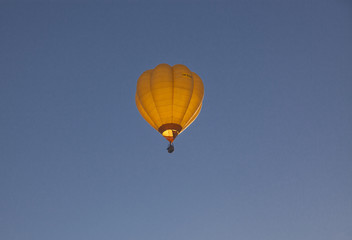 hot air balloons - freedom and adventure concept