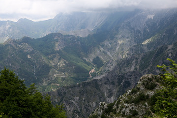 Fototapeta premium Marmor Marmorbruch Carrara