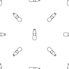 Aloe bottle pattern seamless vector repeat geometric for any web design