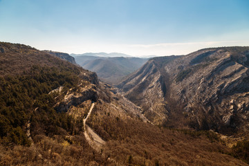 Sunny day in Val Rosandra