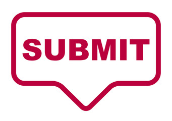 red vector banner submit