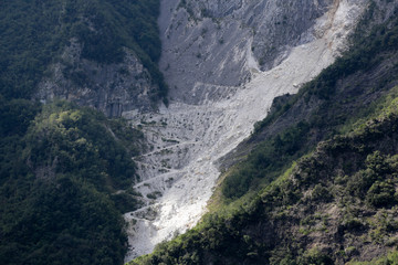 Marmor Marmorbruch Carrara