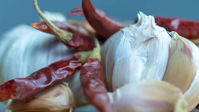 garlic and spices