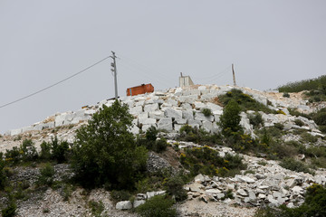 Marmor Marmorbruch Carrara