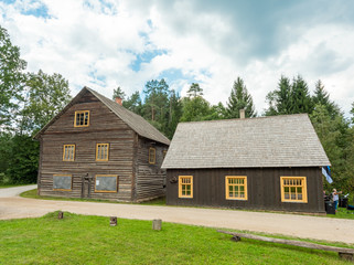 Fototapeta na wymiar old country house in estonia