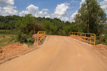 road in desert