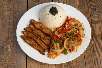 Dish of chinese cuisine