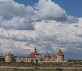 Bender fortress. An architectural monument of Eastern Europe. The Ottoman citadel. Moldova.