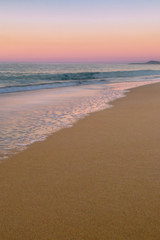 Fototapeta premium pastel colors at sunset