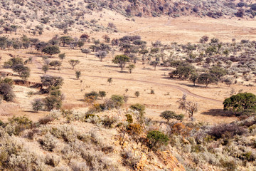Fototapeta na wymiar Namibische Wüstenlandschaft