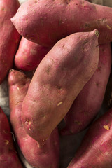 Raw Red Organic Japanese Yams