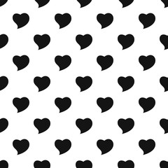Brave heart pattern seamless vector repeat geometric for any web design