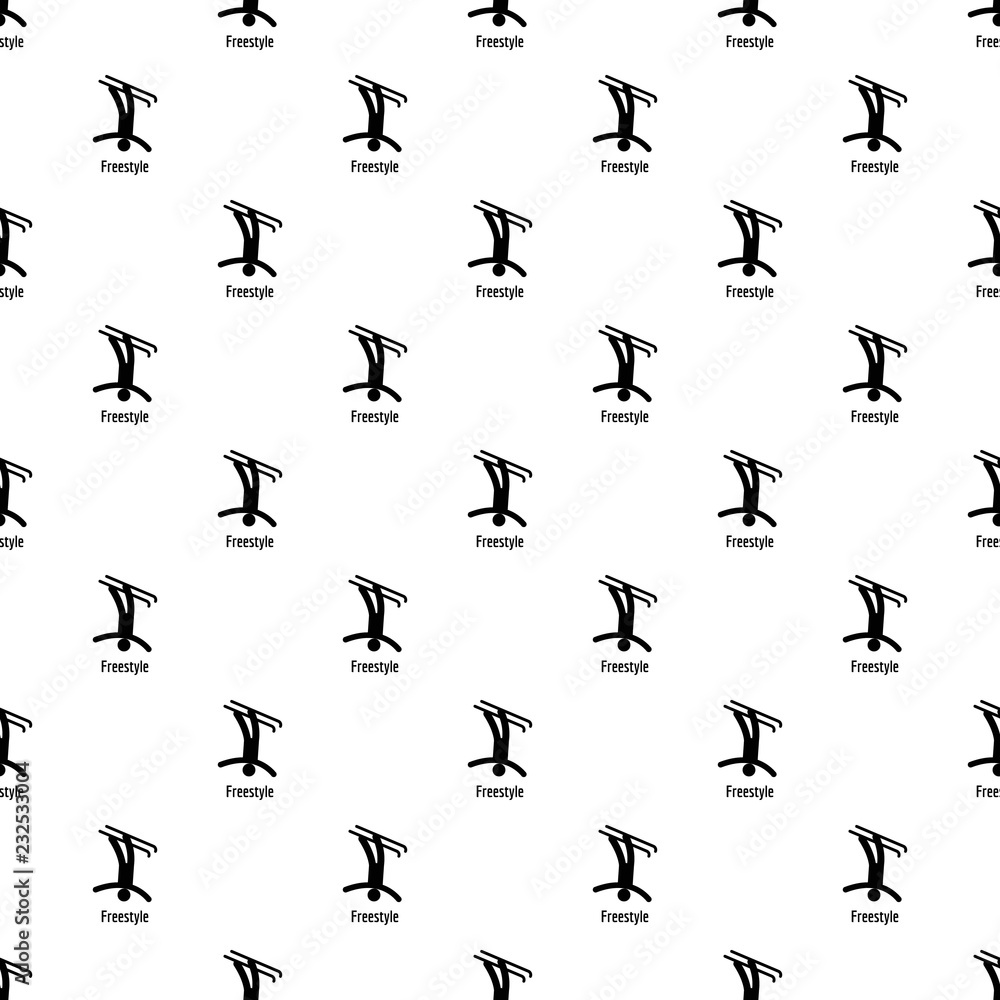 Poster freestyle pattern seamless vector repeat geometric for any web design