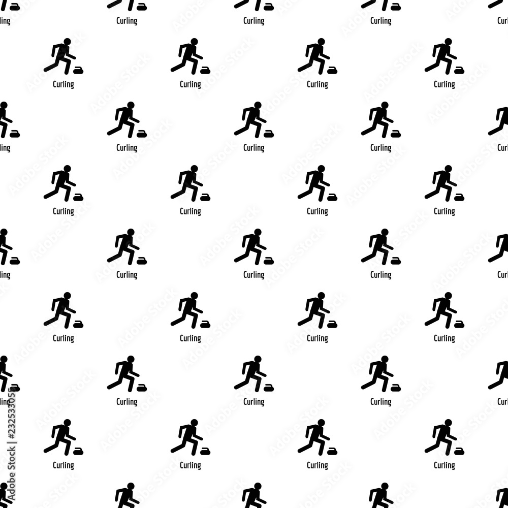 Poster curling pattern seamless vector repeat geometric for any web design