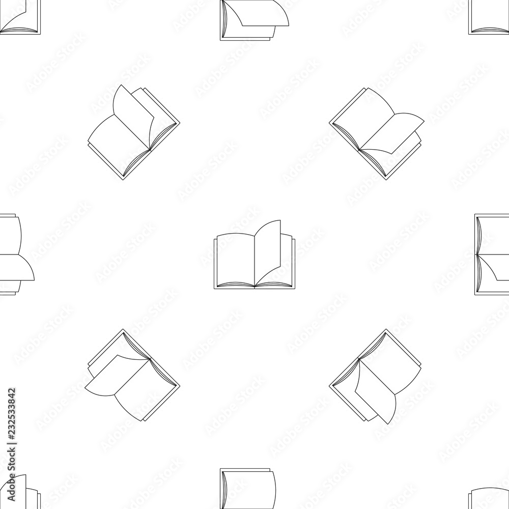 Poster paper book pattern seamless vector repeat geometric for any web design