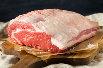 Raw Grassfed Boneless Rib Beef Roast