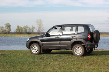 car, niva, auto, 4x4