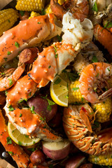 Homemade Cajun Seafood Boil