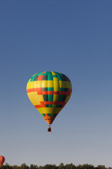 hot air balloons - freedom and adventure concept