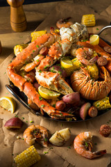 Homemade Cajun Seafood Boil