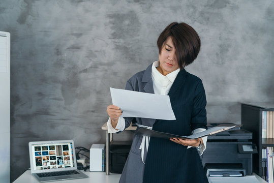Business woman in the office