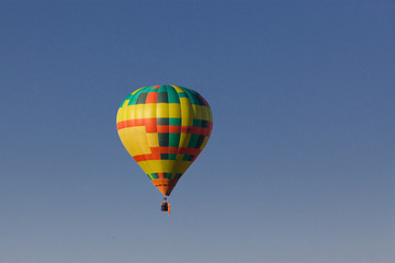 hot air balloons - freedom and adventure concept