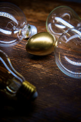 Golden Egg idea Concept