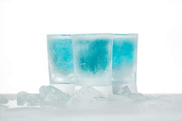 Three Ice Shots