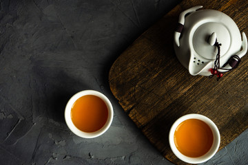 Asian tea time concept