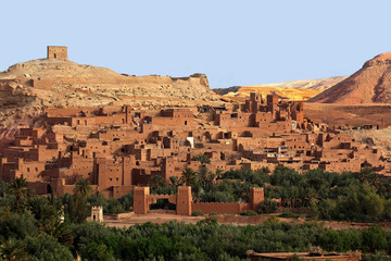 Ancient Kasbah found in Morocco's desertic countryside