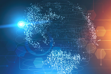 Polygonal earth interface