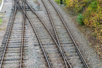 Fototapeta premium Railway Tracks