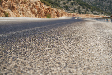 Asphalt road background