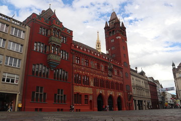 townhall in basel city