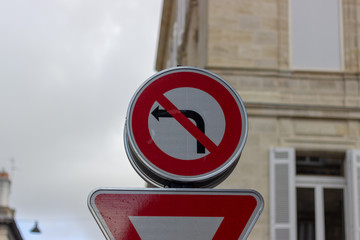 Interdiction de tourner