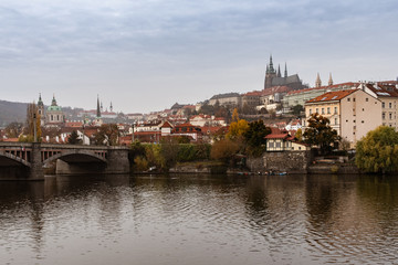 Fototapeta na wymiar Prager Burg in Tschechien Prag.