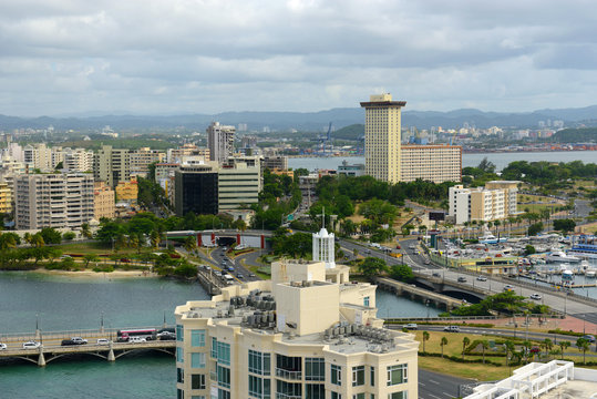 Miramar is a upper class community at east of the Old San Juan, Santurce, San Juan, Puerto Rico.