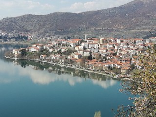 Fototapeta na wymiar Kastoria, a city by the Lake, Greece