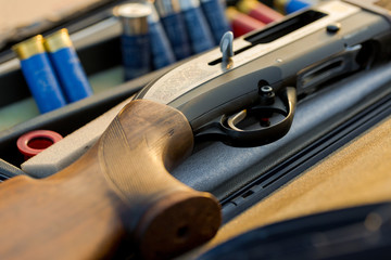 A gun on the trunk of a car, Detention of criminal weapons	