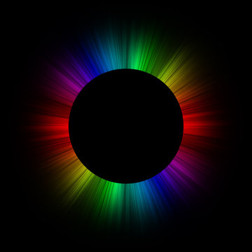 Full Spectrum Rainbow Full Eclipse