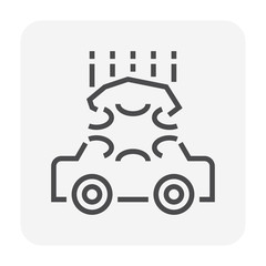car accident icon