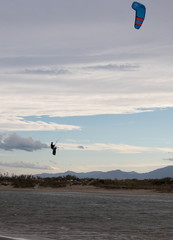 Wakeboard sur l'Agly