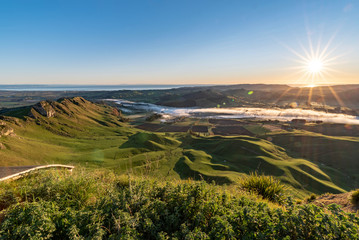 Dawn over Te Mata Peak, Hawkes Bay